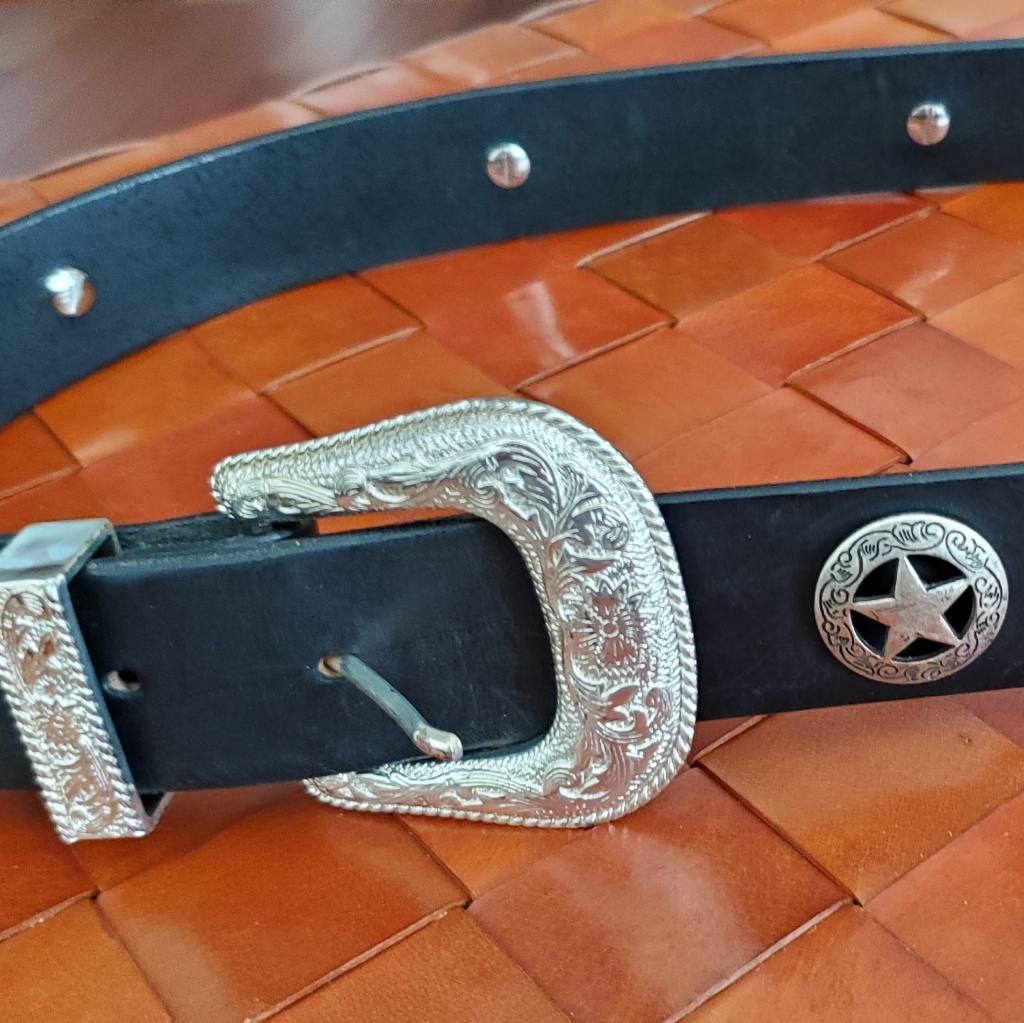 Custom Made Leather Western Belt New Never Worn Reduced 275